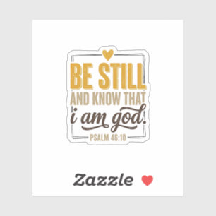 Be Still Psalm 46_10 Vintage Christian Shirt Desig