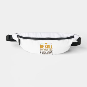Be Still Psalm 46_10 Vintage Christian Shirt Desig Bum Bags