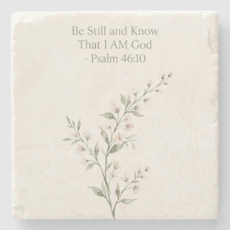 Be Still Stone Coaster