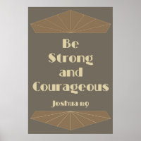 Be Strong and Courageous Joshua 1:9