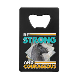 Be Strong and Courageous - Llama