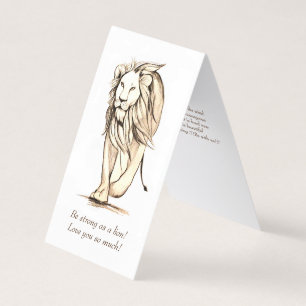 Be strong as a lion