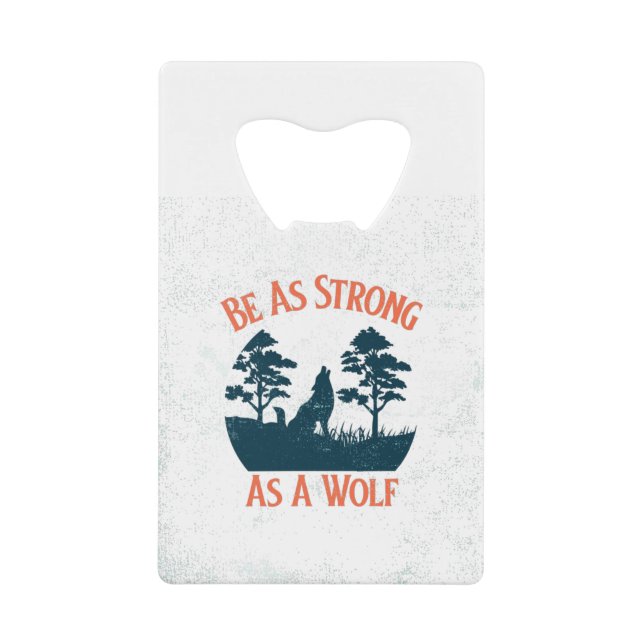 Be Strong As A Wolf (Front)