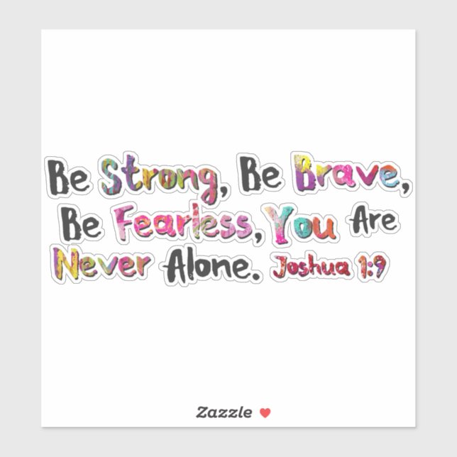Be Strong, Be Brave (Sheet)