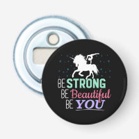 Be Strong Beautiful You - Gymnastics Unicorn