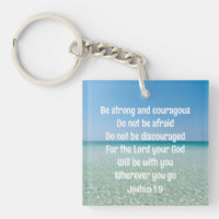 Be Strong & Courageous Beautiful Christian Gift