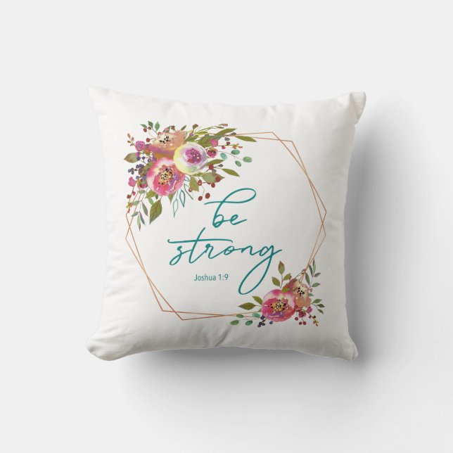 Be Strong Cushion (Front)