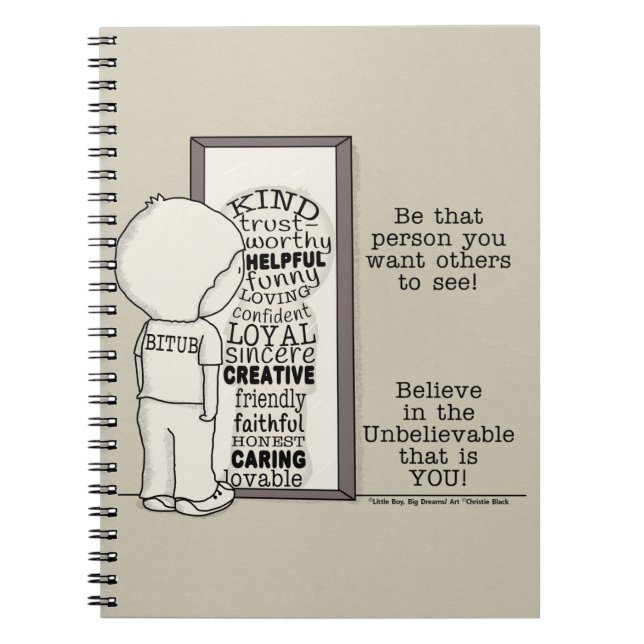 Be That Person Notebook (Front)