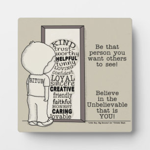 Be That Person Plaque