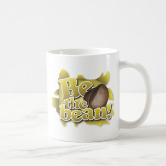 Be The Bean (On Burlap) Coffee Mug