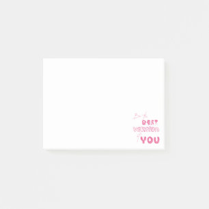 Be The Best Version Of You Cute Cat Post-It Notes