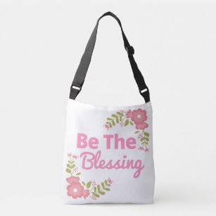 Be The Blessing Floral Crossbody Bag