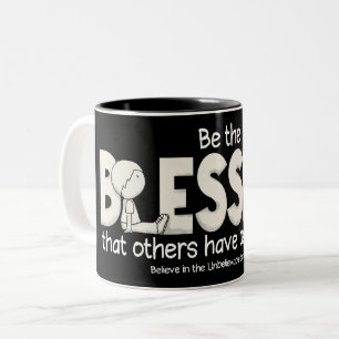 Be the Blessing Two-Tone Coffee Mug