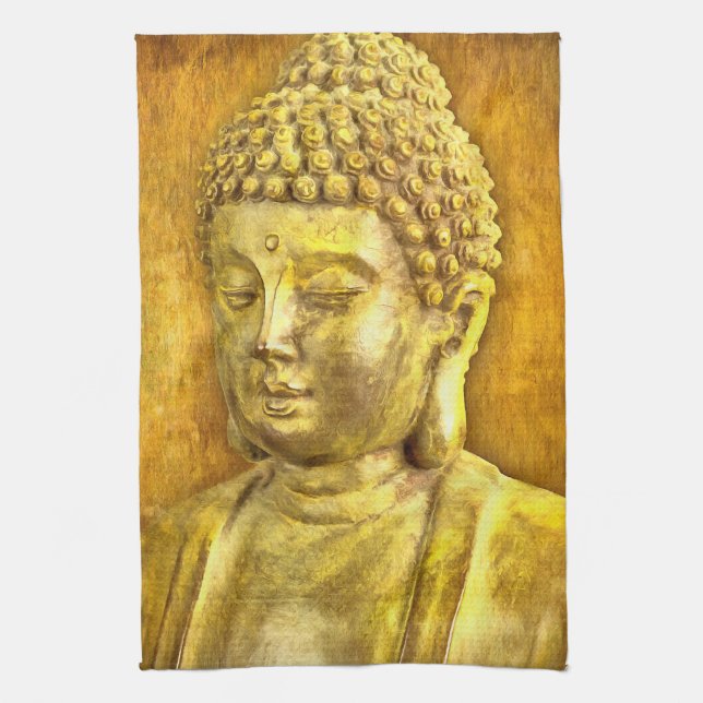 Be the Buddha Tea Towel (Vertical)