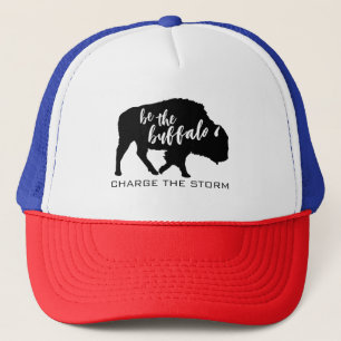 Be the Buffalo Silhouette Charge the Storm Trucker Hat