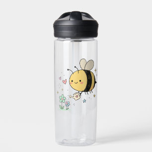 Be The Buzz   Cute Honeybee  Kawaii Bumblebee  Water Bottle