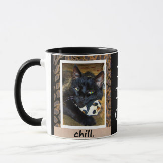 Be. The. Cat. - black Mug