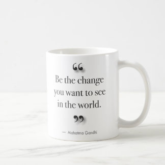 Be The Change - for left-handed drinkers Coffee Mug