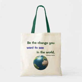 Be the Change Tote Bag