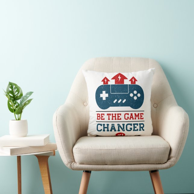 Be the game changer #1 Gaming  Cushion (Chair)