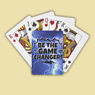 Be The Game Changer! - Inspirational Playing Cards
