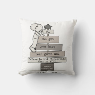 Be the Gift-Christmas Tree Cushion