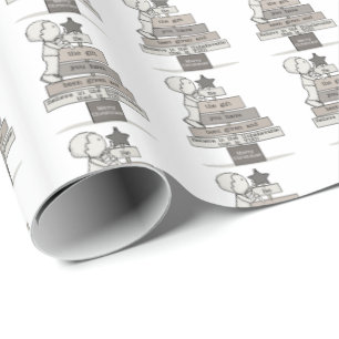 Be the Gift-Christmas Tree Wrapping Paper