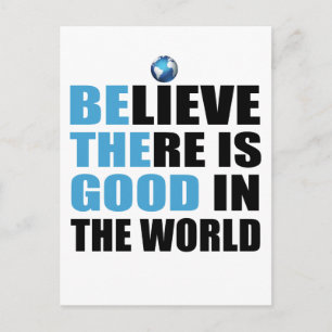 Be The Good postcard