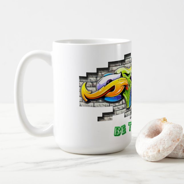 BE THE JOKER COFFEE MUG (With Donut)