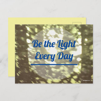 Be the Light Postcard