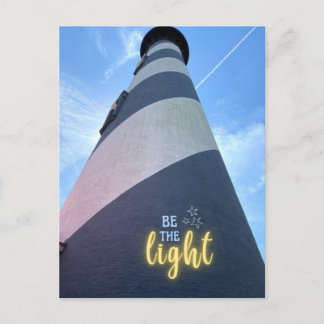 be the light postcard