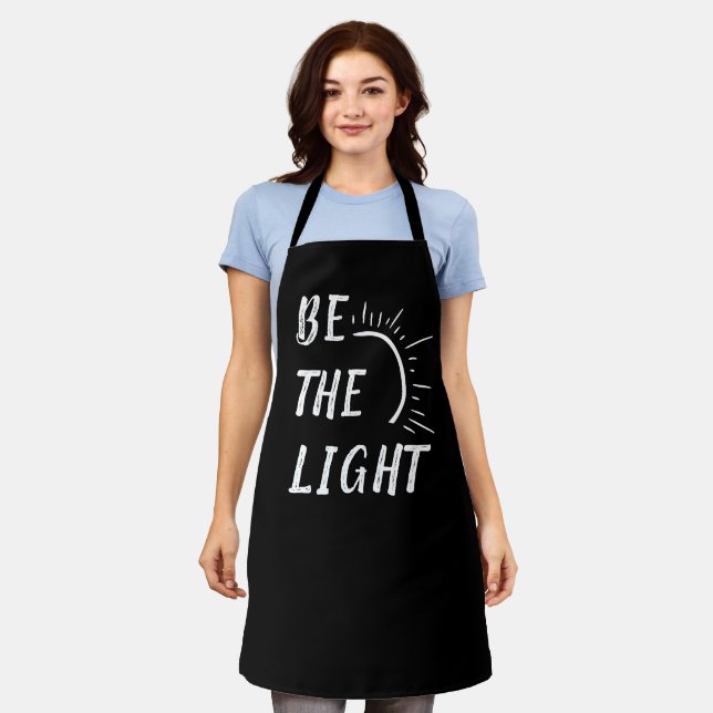 Be The Light Religion Bible Verse Apron (Worn)