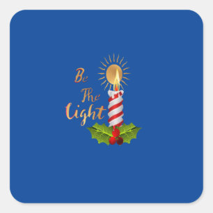 Be the light  square sticker