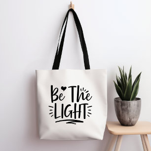 Be The Light Tote Bag