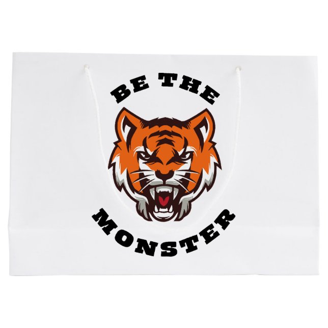 BE THE MONSTER LARGE GIFT BAG (Back)