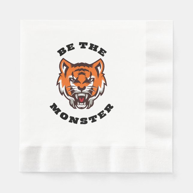 BE THE MONSTER NAPKIN (Front)
