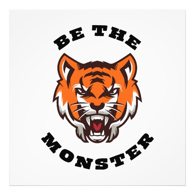 BE THE MONSTER PHOTO PRINT (Front)