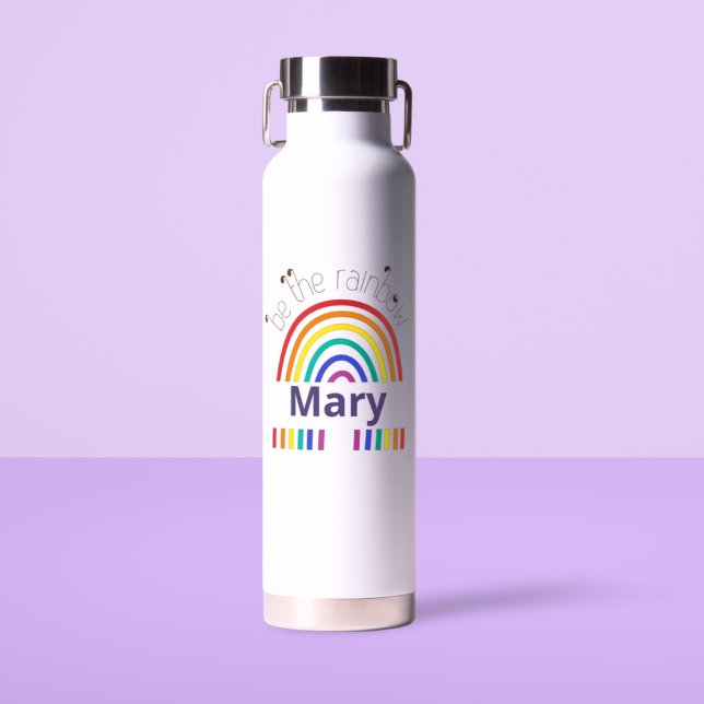 Be the Rainbow Water Bottle (Creator Uploaded)