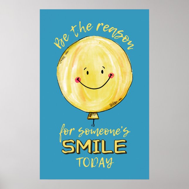 “Be The Reason” custom colour poster (Front)
