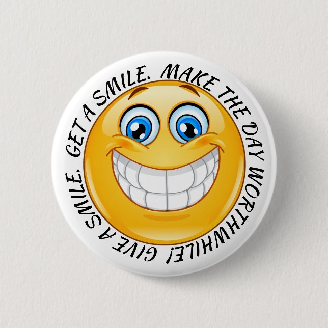 Be The Reason Some Smiles Button (Front)