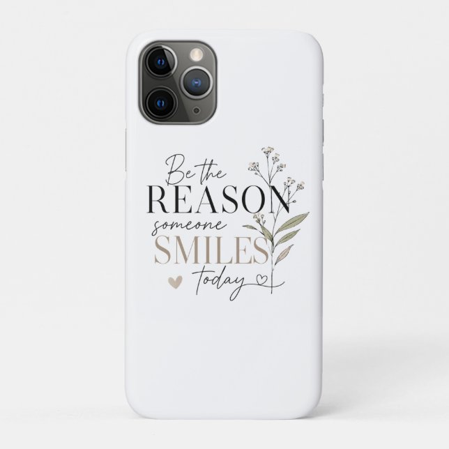 Be the Reason Someone Smiles Today Case-Mate iPhone Case (Back)