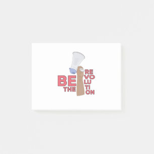 Be the Revolution Post-it Notes