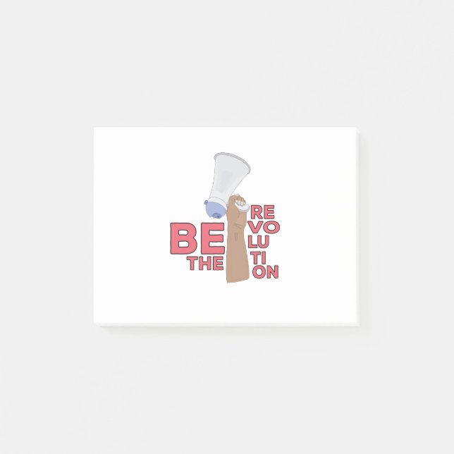 Be the Revolution Post-it Notes (Front)