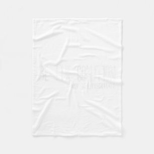 Be The Solution Not The Precitate Funny Motivation Fleece Blanket