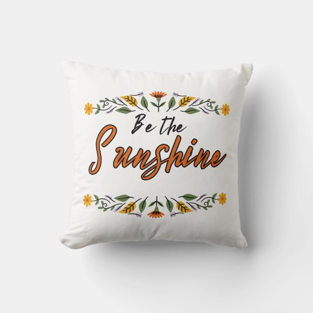 be the sunshine cushion (Front)