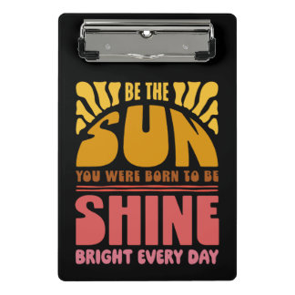 Be the Sunshine Mini Clipboard