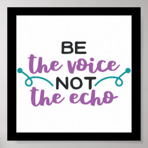 Be The Voice Poster