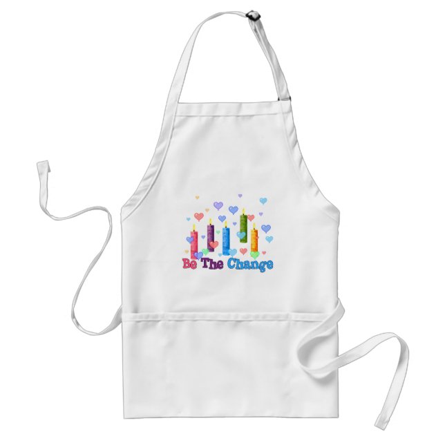 Be The  World Change Standard Apron (Front)