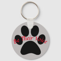 Be Their Voice Keychain