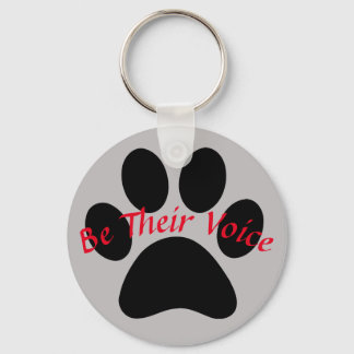 Be Their Voice Keychain